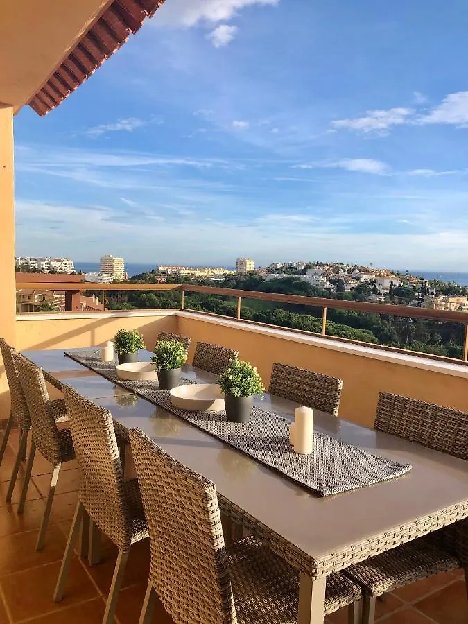 Luxurious Duplex Penthouse With Golf And Sea Views Lejlighed Benalmádena Spanien